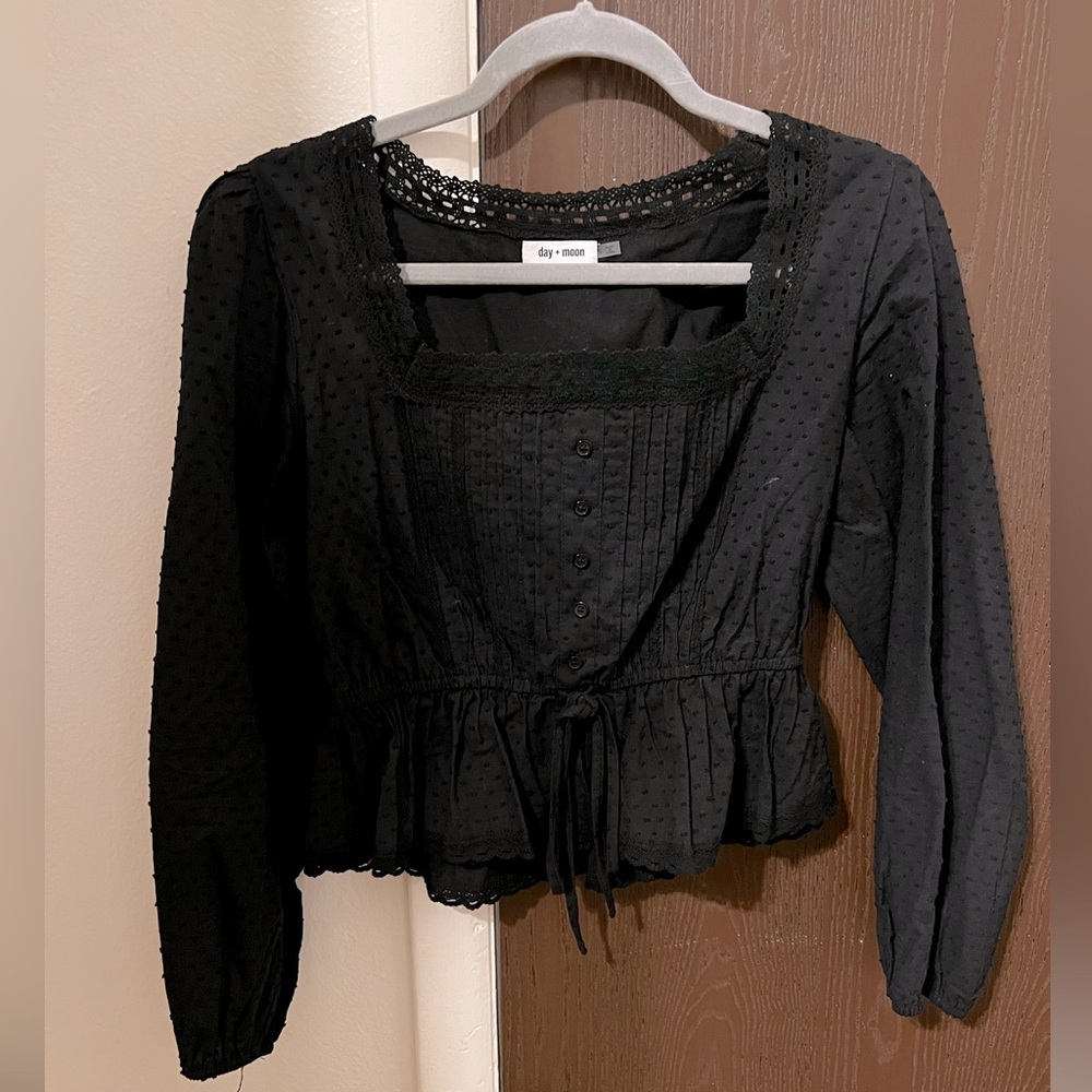 Black Blouse from ONE LOVED BABE Boutique